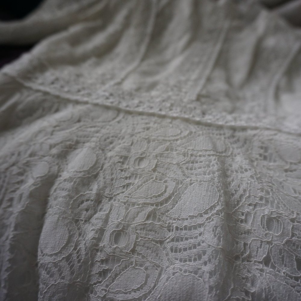 White Long Sleeve Dress - Picture 11 of 11